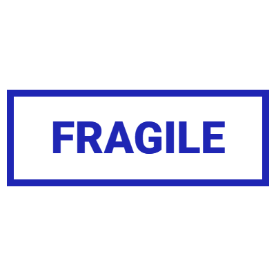 Шаблон штампа №1576 хрупкий груз fragile