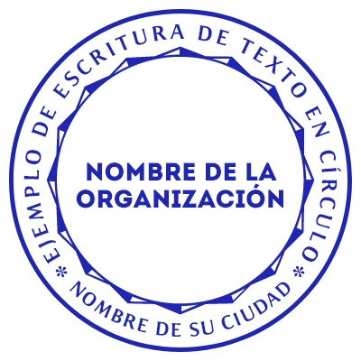 Шаблон печати №986 на испанском