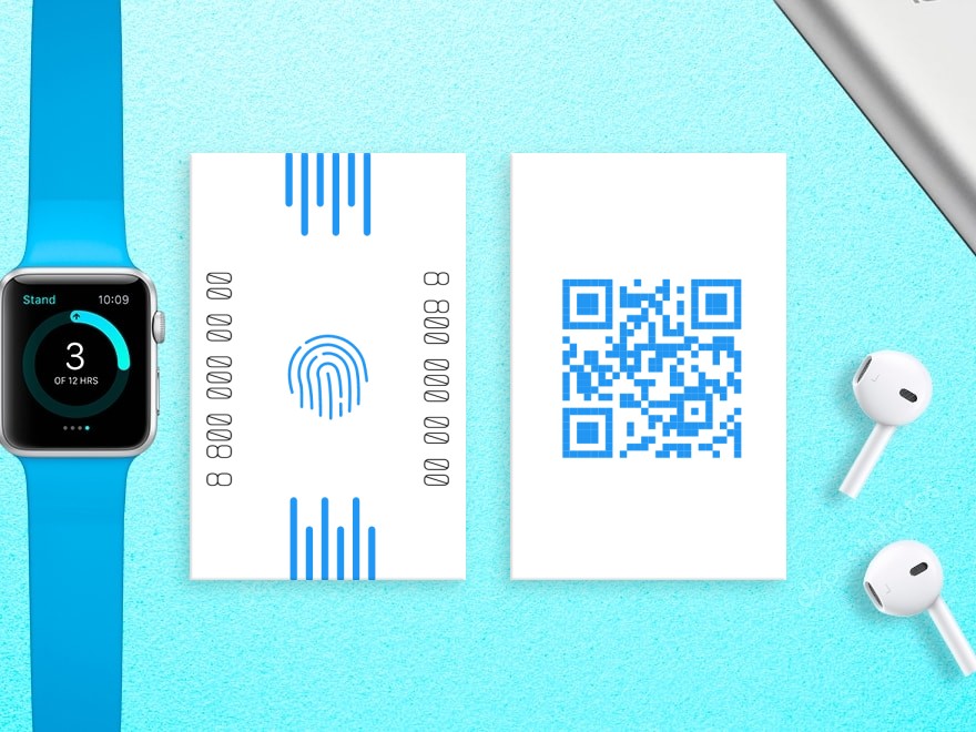 Шаблон визитной карточки: it консалтинг, компьютерная помощь, техническая поддержка и сопровождение