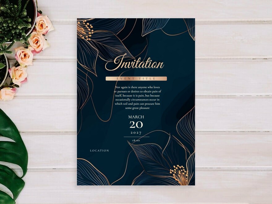 Шаблон листовки или флаера формата A4: универсальные, мероприятия, свадьба
