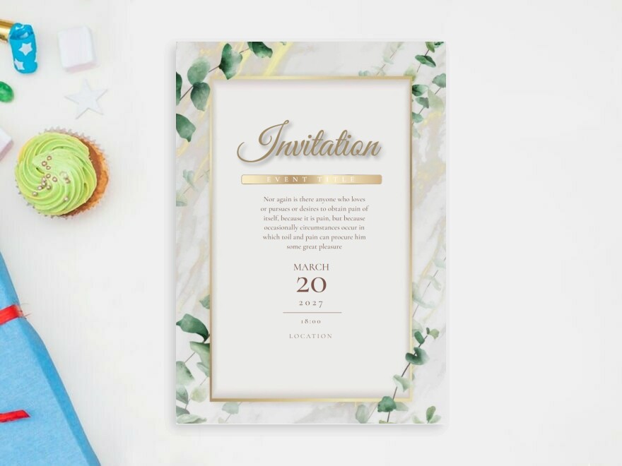 Шаблон листовки или флаера формата A4: мероприятия, организация мероприятий, свадьба