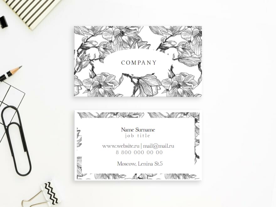 Шаблон визитки №9389 - электрика - скачать визитную карточку на PRINTUT