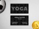 Визитные карточки: йога, спорт, тренеры и инструкторы