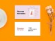 Дизайн макет визитной карточки: универсальные, интернет-магазины, одежда, обувь, сумки и аксессуары