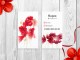 Визитные карточки: цветы, дизайн, хенд-мейд