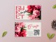 Визитные карточки: флорист, цветы, цветы, универсальные