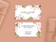 Визитные карточки: свадьба, цветы, флорист, цветы