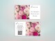 Визитные карточки: универсальные, цветы, флорист, цветы