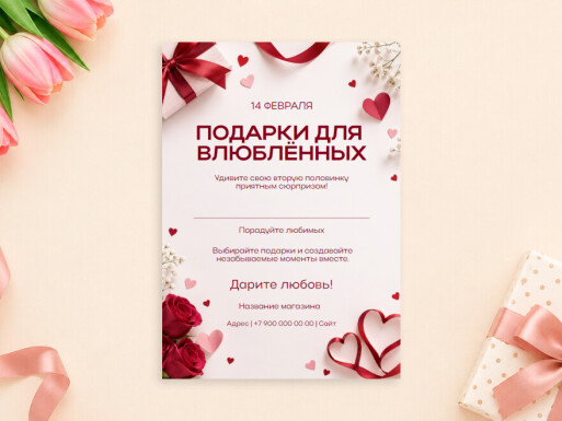 Листовки и флаеры: праздники, подарки, сувениры, рукоделие, хенд мейд