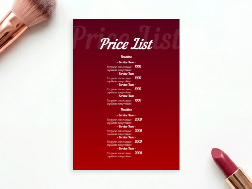 Листовки и флаеры: услуги для бизнеса, салоны красоты, универсальные