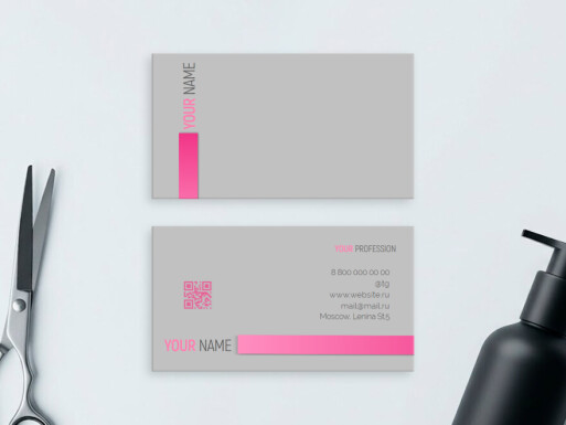Визитные карточки: салоны красоты, парикмахеры, косметология