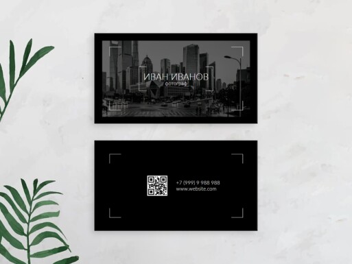 Визитные карточки: фото и видео, фотографы, видео, творчество