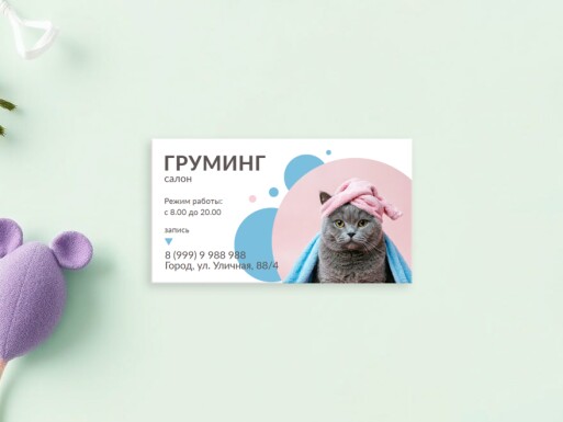 Визитные карточки: животные, уход за животными, ветеринария, врачи, клиники