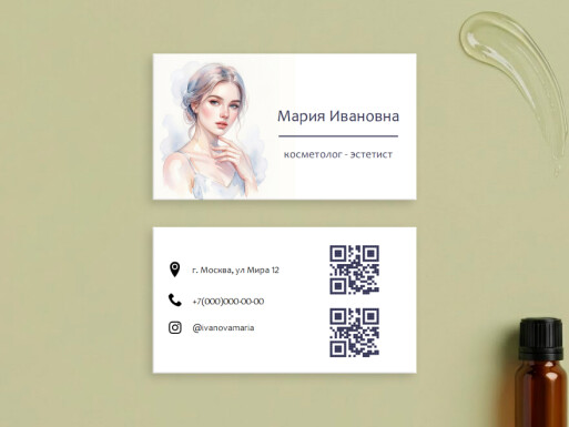 Визитные карточки: косметология, салоны красоты, спа, spa