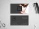Шаблон визитной карточки: визажисты, салоны красоты, парикмахеры