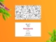 Визитные карточки: универсальные, флорист, цветы, услуги для бизнеса