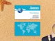 Шаблон визитной карточки: отдых, авиабилеты, организация путешествий
