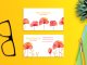 Визитные карточки: флорист, цветы, веб дизайнер