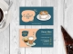 Визитные карточки: кофейня, продуктовые товары